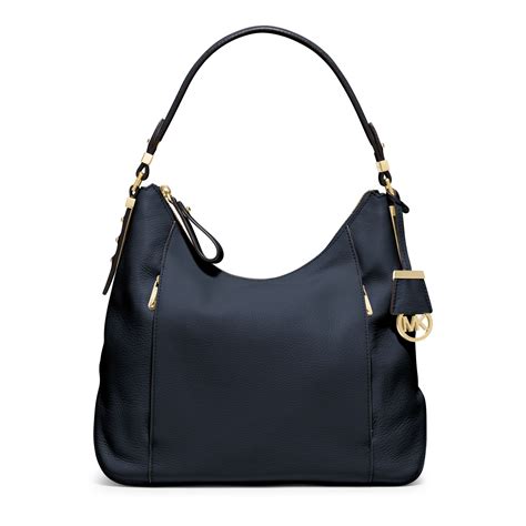 michael kors bowery large leather shoulder bag|Michael Kors flat shoulder bags.